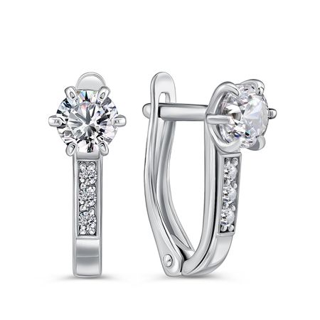 Серебряные серьги с фианитами скотт коутон кира брид райсли пять ночей у фредди серебряные глаза