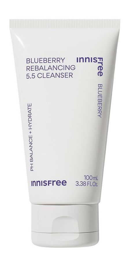 Innisfree Blueberry Rebalancing 5.5 Cleanser хлебцы злаковый коктейль хлебцы доброго дня со вкусом малины и черники 60 г