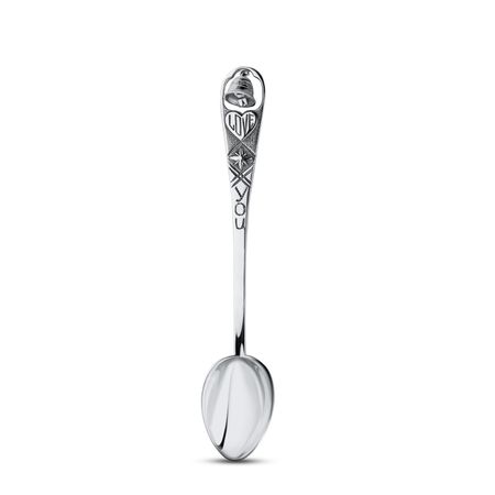 Серебряная чайная ложка