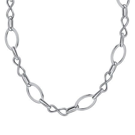 Серебряное колье