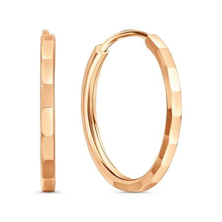 Золотые серьги-конго