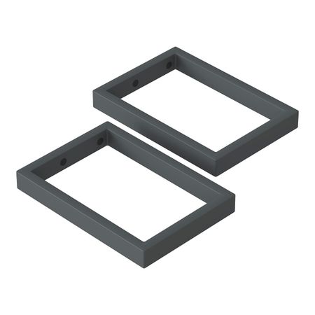 Кронштейн для столешницы 43х30х5 см серый Good Door (КР00010) (2 шт.) тетрадь в клетку эксмо good witch серый а4 48 листов