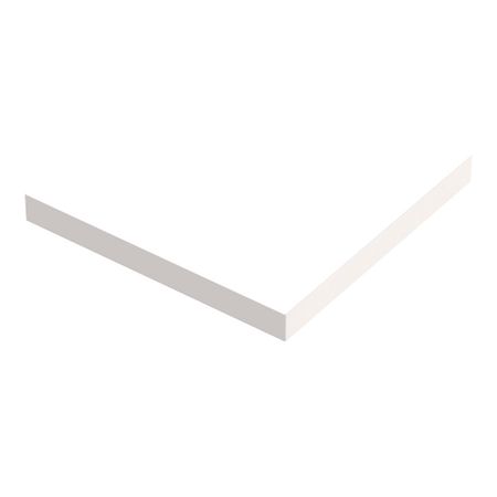 Экран для поддона Good Door Strong ABS-пластик 90х90х10 см квадрат белый (ЭЛ00136)