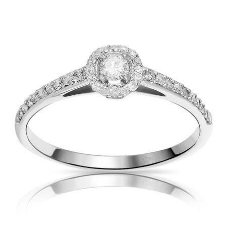 Кольцо из золота с бриллиантами