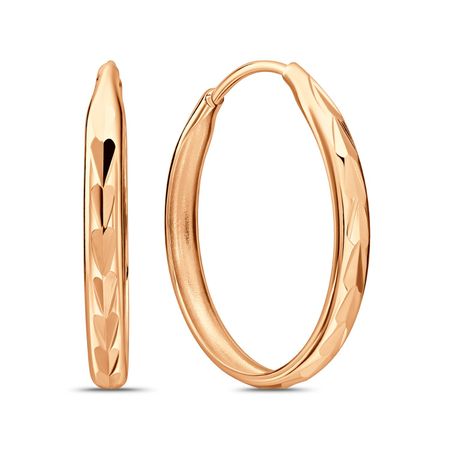 Золотые серьги-конго