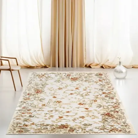 Ковер Genova 65x110 см вискоза 027/636260 цвет бежевый мэгги кокс уйти чтобы остаться