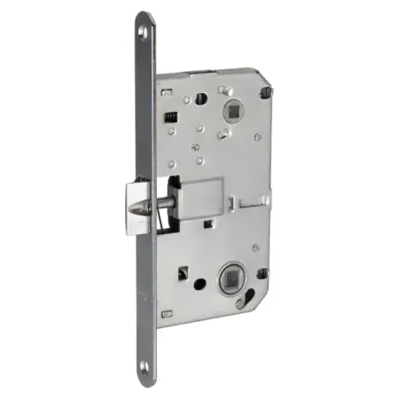 Защелка под фиксатор металл цвет хром