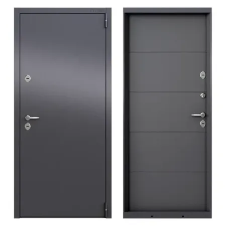 Дверь входная металлическая Стартер 88x205 см правая оскуро