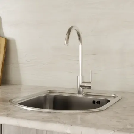 Смеситель для кухни Esko Modena MD519 общая высота 37 см цвет хром