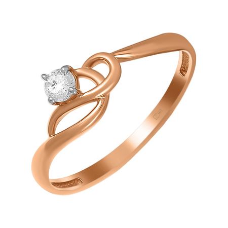 Кольцо TALANT из золота с бриллиантом