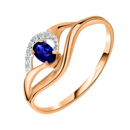 Кольцо из золота с сапфиром и бриллиантами тата орлова анастасия дело о перстне с сапфиром