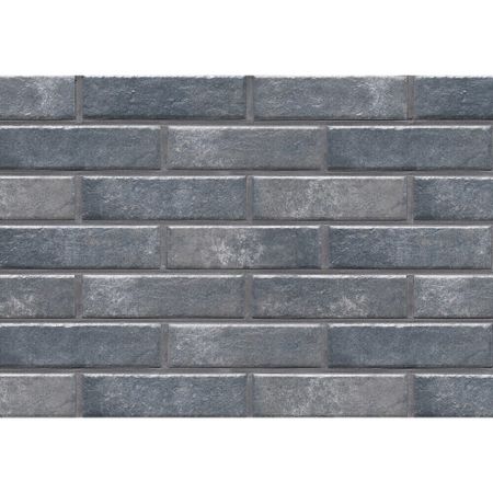 Клинкерная плитка для фасада Paradyz Semir struktur grafit (46 шт.= 0,74 кв.м) графит 245х66х7 мм