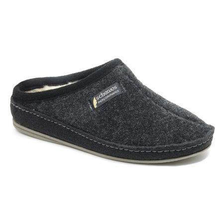 Домашняя обувь мужская, Vida, Schawos, черный