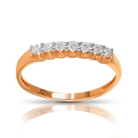 Кольцо из золота с бриллиантами польская звезда остров золота