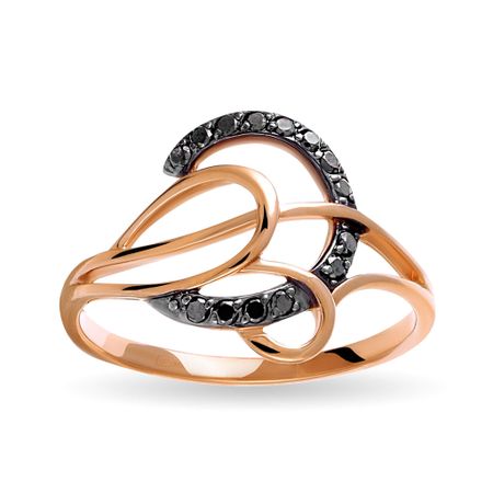 Кольцо из золота с бриллиантами польская звезда остров золота