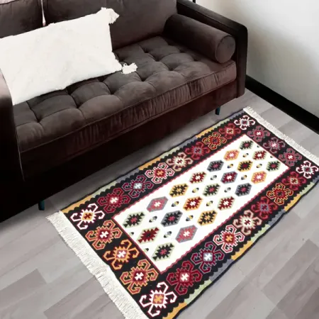 Ковер Maya 80x150 см хлопок 979 цвет красный