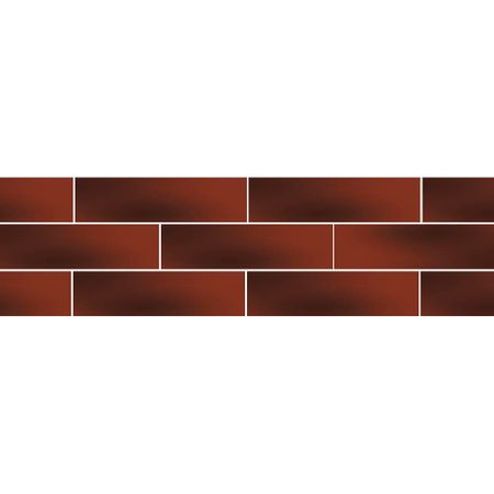 Клинкерная плитка для фасада Paradyz Elewacja Cloud gladka (46 шт.= 0,74 кв.м) розовая 245х66х7 мм