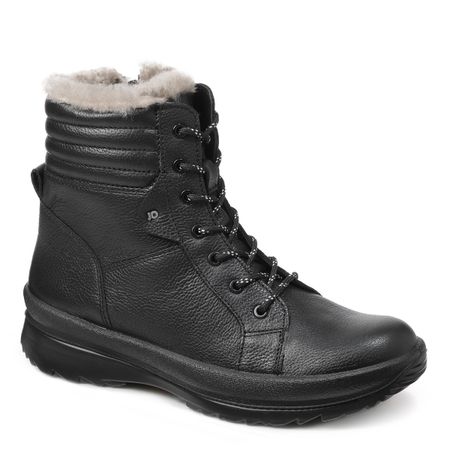 Зимние полусапоги Canada женские , Jomos, чёрный эдуард николаевич успенский меховой интернат