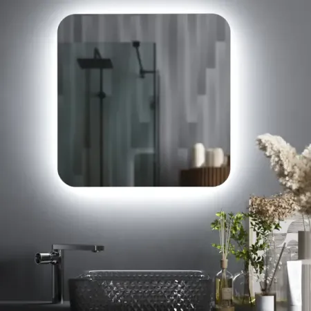 Зеркало для ванной Omega Glass Веста Air SD104 55x55 см с подсветкой светодиодный динамический боковой указатель поворота для opel omega b stufenheck 1994 2003