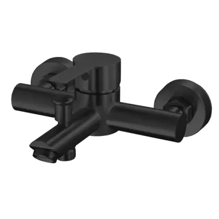 Смеситель для ванны Vidage Лаго VA-30403B однорычажный цвет черный матовый