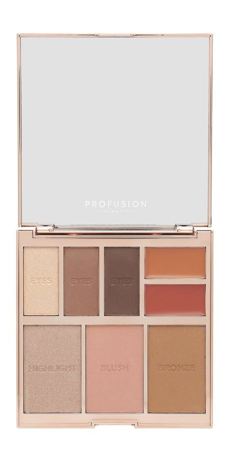 Profusion Nude Full Face Palette румяна для лица art visage love feel nude матовые кремовые тон 432 светло розовый