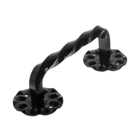 Ручка-скоба дверная Витая, цвет чёрный g89y высокое качество 50 шт лот 6x6x4 3 мм 4pin g89 тактильный тактовый кнопочный микропереключатель прямой плагин самосброс горячая распродажа 2017