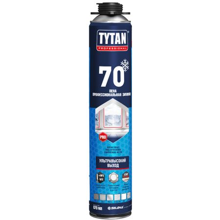 Пена монтажная профессиональная Tytan Professional 70 зимняя 870 мл minihouse diy румбокс в шкатулке зимняя сказка 13 2х3 2х9см