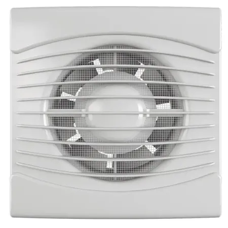 Вентилятор осевой вытяжной Leptonika Фьюжн D100 мм 37 дБ 124 м3/ч цвет белый