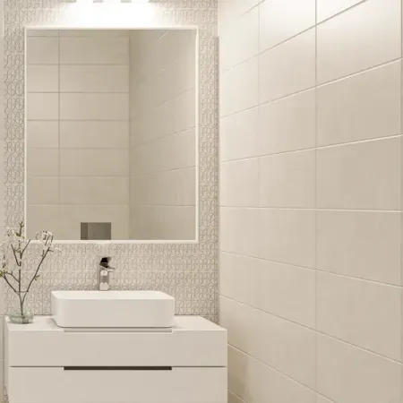 Плитка настенная Azori Trent 20.1x50.5 см 1.62 м² матовая цвет серый