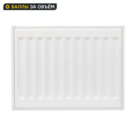 Радиатор панельный Neolaser Compact 22 300x400 боковое подключение сталь белый