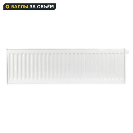 Радиатор панельный Neolaser Ventil Compact 22 300x1000 нижнее правое подключение сталь белый