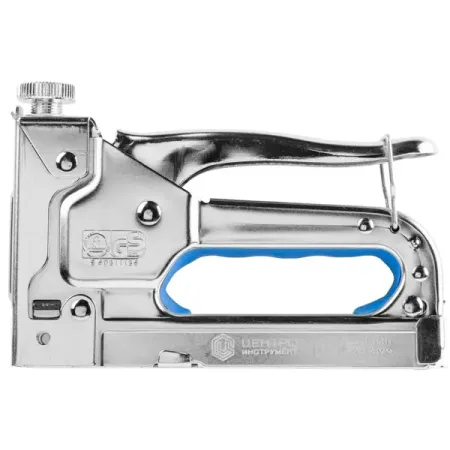 Степлер Центроинструмент 0437 тип скоб 53 4-14 мм возвратные металлические пружины из стали 300 мм