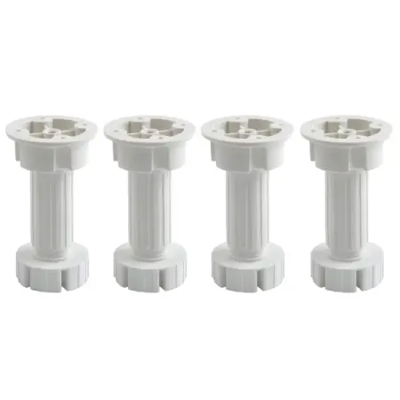 Ножка для мебели круглая 100 мм белая 4 шт винты с тонкой резьбой m3 m4 m5 m6 m8 черные углеродистая