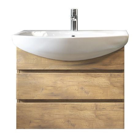 Тумба под раковину Vigo Wing 70 см подвесная дуб золотой (tp.WIN.BAL.70.2Y дуб золотой) лоток горизонтальный s wing пластиковый