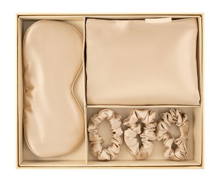 Ayris Silk Подарочный набор Классический бежевый шелковая наволочка из тутового шелка 22 momme