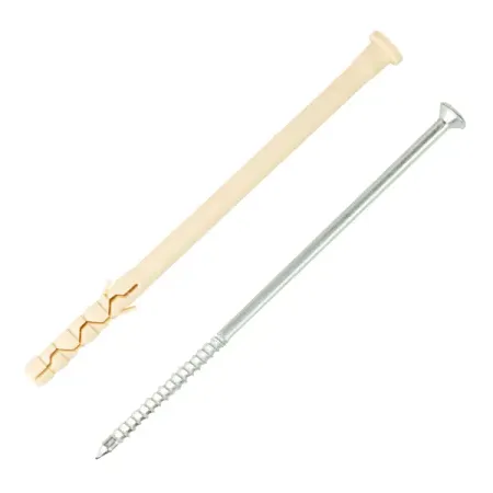 Дюбель-гвоздь цилиндрический нейлон 8x140 мм 4 шт. дюбель гвоздь pdg lk с цилиндрической манжетой 6х40мм 10шт