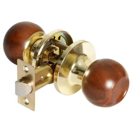 Ручка-кноб без запирания цвет дерево