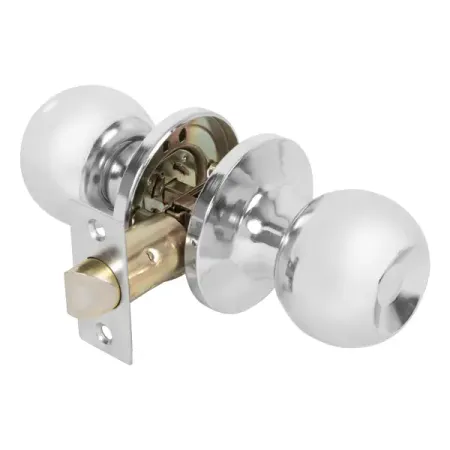 Ручка-кноб без запирания цвет хром