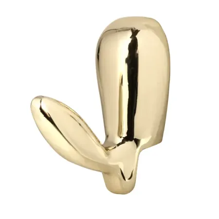 Крючок мебельный Ajax MB-LM/K-001 5x5.8x1 см цвет золотой