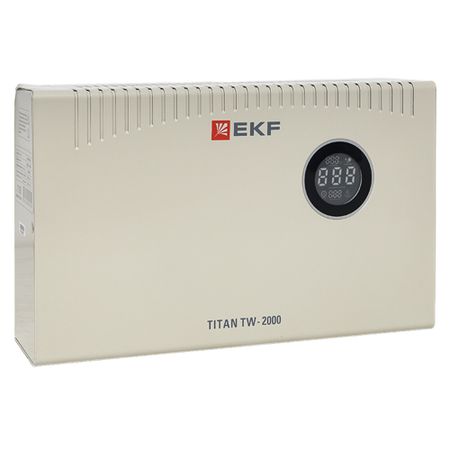 Стабилизатор напряжения EKF PROxima Titan -TW однофазный 220 В 1,2 кВт навесной