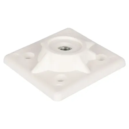 Держатель ножки квадратный Jet FKS004 72x180x720 мм пластик цвет белый античные ножки для мебели xinqihq 29 27 мм