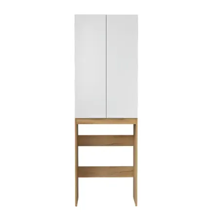 Шкаф для стиральной машины Сохо KONSENSA 64.4x197 см цвет дуб гудзон золотой/белый софт тач драйвер инвертора для стиральной машины 52k1007801