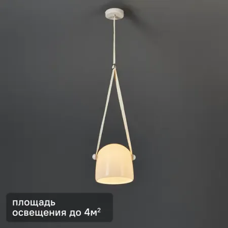 Светильник подвесной светодиодный Freya FR5471PL-L12W 4 м² цвет белый