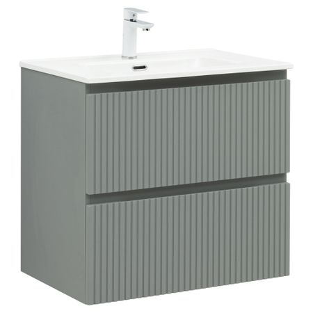 Тумба под раковину Акванет Джейн 70 см подвесная мисти грин (00335433) sunmade мисти сосна искусственные растения 6 шт