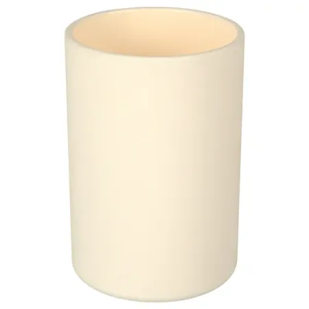 Стакан для зубных щёток Swensa Swanny Cream5 SWP-8024CRM-03, пластик, цвет экрю
