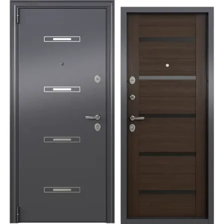 Дверь входная металлическая Клауд Вижн 95x205 см левая темный monte mount 899 металлическая перьевая ручка