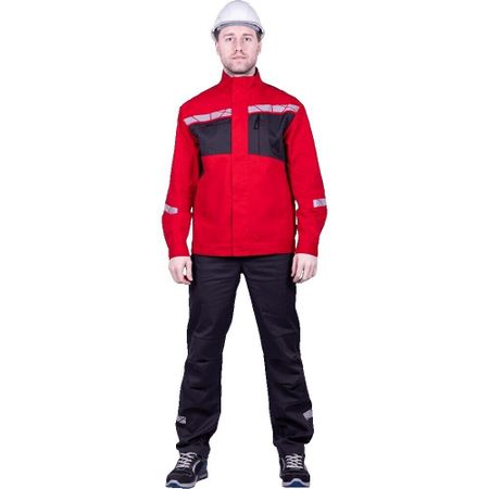 Куртка рабочая ГК Спецобъединение Стронг 52-54 рост 182-188 см красная/серая татьяна а курочкина кокетка с изюминкой разбуди в себе  ера конструктор стильных вязаных моделей на основе круглой кокетки