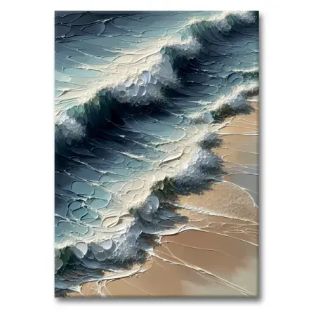 Картина Морской прибой 50x70 см коллаген морской эвалар пор внутр 120 гр