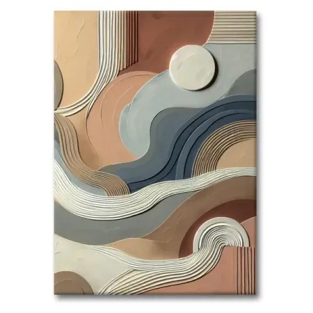 Картина Восток абстракция 50x70 см плакат рождение венеры fashionista холст