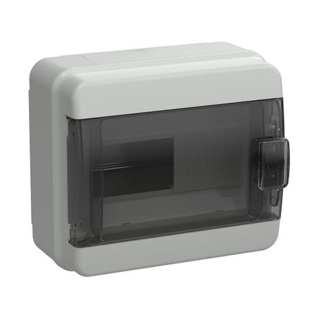 Щит распределительный навесной IEK Tekfor КМПн-8 пластиковый IP65 178х204х114 мм 8 модулей прозрачная дверь